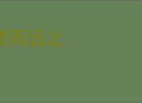 敬而远之
