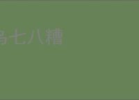 乌七八糟