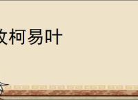 改柯易叶