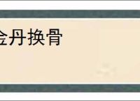 金丹换骨