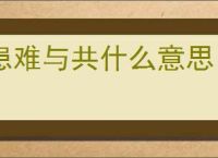 患难与共什么意思