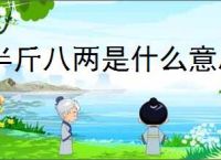 半斤八两是什么意思