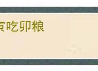 寅吃卯粮