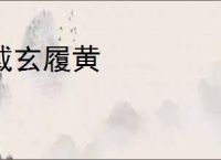 戴玄履黄