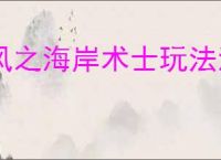 风之海岸术士玩法流派汇总,风之海岸术士不同元素玩法攻略