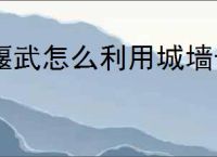 偃武怎么利用城墙卡怪,偃武城墙卡怪操作教程