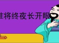 惟将终夜长开眼