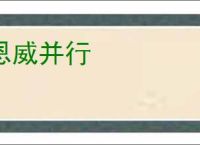 恩威并行