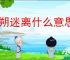 扑朔迷离什么意思