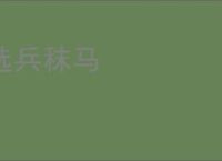 选兵秣马