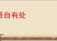 吾自有处