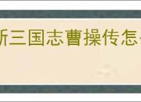 新三国志曹操传怎么过定军山之战,新三国志曹操传定军山之战关卡流程