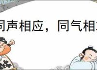 同声相应，同气相求