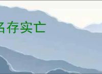 名存实亡