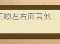 王顾左右而言他