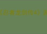 《忍者龙剑传4》游戏时长介绍