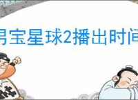 男宝星球2播出时间怎么投票