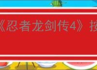 《忍者龙剑传4》按键图解大全