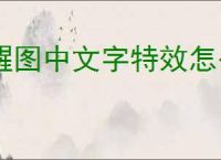 醒图中文字特效怎么添加