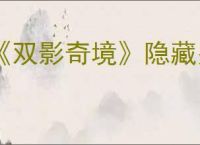 《双影奇境》隐藏关卡存档点说明