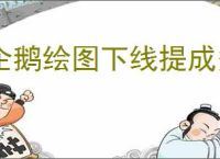 企鹅绘图下线提成多少钱一张？一天能赚多少？