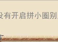 没有开启拼小圈别人能看到吗？如何保护个人隐私不被泄露？