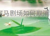 河马剧场如何取消在追记录