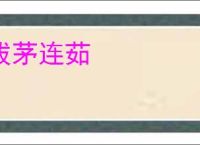 拔茅连茹