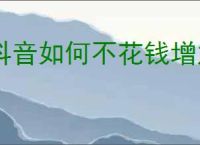 抖音如何不花钱增加浏览量？如何利用免费方法提升抖音曝光？