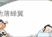 功薄蝉翼