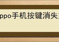 oppo手机按键消失如何恢复