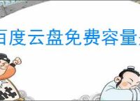 百度云盘免费容量是多少