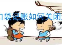 口袋记账如何关闭通知提醒