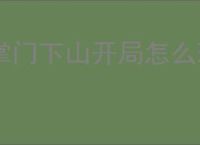 掌门下山开局怎么玩,掌门下山新手玩法指南
