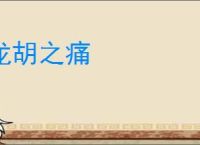 龙胡之痛