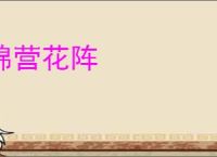 锦营花阵