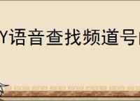 YY语音查找频道号的方法与步骤