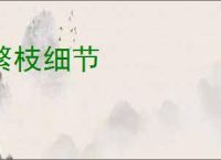 繁枝细节