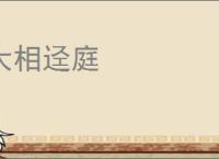 大相迳庭