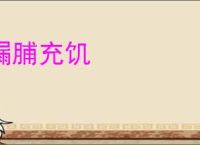 漏脯充饥