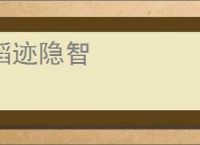 韬迹隐智