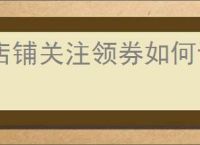 店铺关注领券如何设置？新手必看的5大实用技巧！