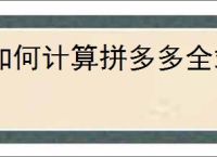 如何计算拼多多全站推广的投产比？ROI计算方法！