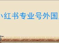 小红书专业号外国人认证申请指南