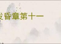 发昏章第十一