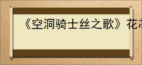 《空洞骑士丝之歌》花芯仪式支线攻略