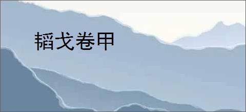 韬戈卷甲