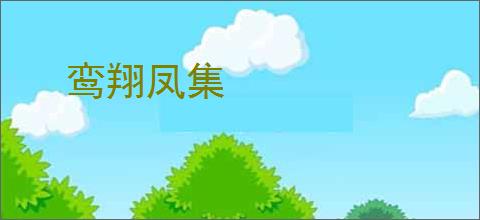 鸾翔凤集