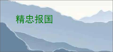 精忠报国