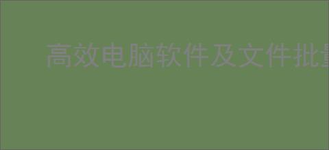 高效电脑软件及文件批量多开管理工具